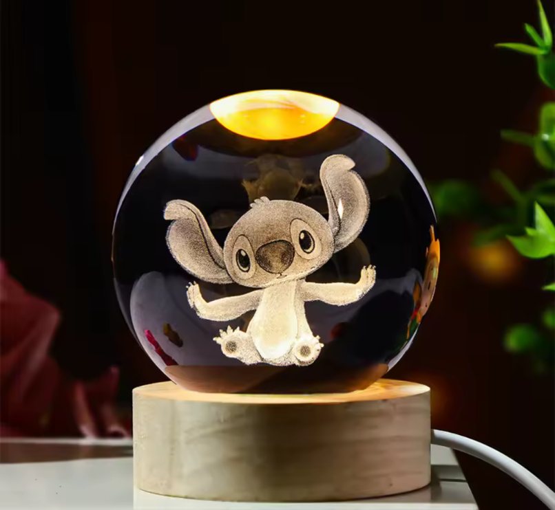 Mini lámpara de Stitch